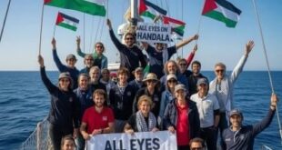 الجيش الإسرائيلي يعترض السفينة "حنظلة" المتجهة لغزة