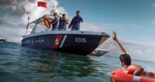 خفر السواحل ينقذ غواصاً جرفه التيار البحري قرب ميناء خليفة بن سلمان