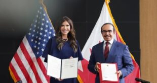 وزير الداخلية يعقد جلسة مباحثات موسعة ووزيرة الأمن الداخلي الأمريكية