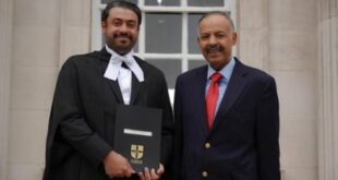 أحمد العريفي ينال شهادة الماجستير الثانية في العلاقات الدولية من جامعة كامبريدج