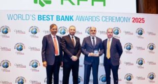 بيت التمويل الكويتي يفوز بجائزتي «أفضل مؤسسة مالية إسلامية» و«أفضل بنك 2025»