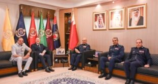 رئيس الأمن العام يستقبل رئيس جامعة هيدرسفيلد