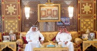 علي بن خليفة آل خليفة يستقبل رئيس مجلس النواب