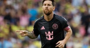 ميسي يكتب التاريخ بهاتريك جديد في فوز إنتر ميامي بخماسية على ناشفيل