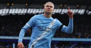 هالاند يتوج بجائزة لاعب الجولة السادسة في الدوري الإنجليزي