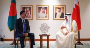 وزير الخارجية يلتقي مع وزير الخارجية في جمهورية بنغلاديش الشعبية