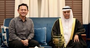 وزير شؤون الدفاع يستقبل وزير الدولة الأول في وزارة الدفاع بجمهورية سنغافورة