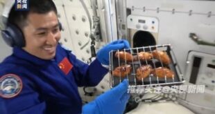 أول "حفل شواء" في الفضاء.. رواد صينيون يحتلفون بالإنجاز على طريقتهم