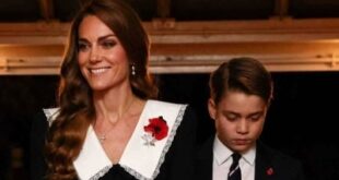 أول ظهور للأمير جورج في مهرجان «تكريم الجنود» إلى جانب والدته