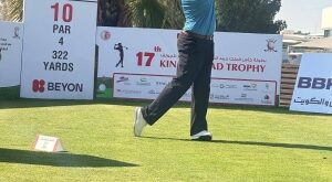 إثارة وندية في اليوم الأول من بطولة كأس جلالة الملك الدولية للجولف