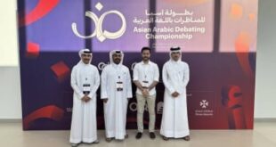 المحكم البحريني حسين علي غلوم يشارك في تحكيم البطولة الآسيوية للمناظرات بمسقط