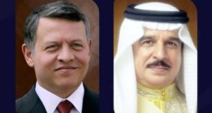 الملك المعظم والعاهل الأردني يبحثان هاتفيًا العلاقات الأخوية والتطورات الإقليمية