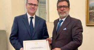 الملك المُعظم يبعث برسالة خطية إلى رئيسة الوزراء في الجمهورية الإيطالية