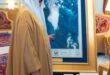 الملك يستقبل ناصر بن حمد ويقدم لجلالته أول صورة فضائية البحرين من القمر «المنذر»