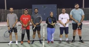 جميلة النشابة: بدء الدورة الثانية لبرنامج تدريب الشباب على مهارات التنس