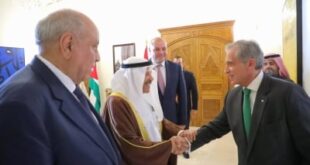 رئيس الوزراء ووزير الدفاع الأردني يستقبل رئيس الشورى