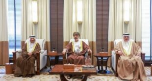 رئيسا مجلسي الشورى والنواب يستقبلان رئيس مجلس الشورى العماني