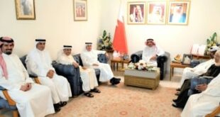 محافظ المحرق يستقبل إدارة مركز الجزيرة الثقافي ويشيد بدور المؤسسات الثقافية في إبراز الهوية البحرينية