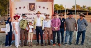 منصور عطية بطلاً لمسابقة رعاة البقر