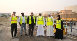 وكيل «الأشغال» يتفقد سير العمل في مشروع توسعة محطة شمال سترة لمعالجة مياه الصرف الصحي