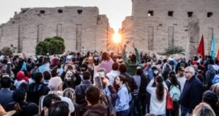 مصر.. الشمس تتعامد على معابد الكرنك معلنة بداية فصل الشتاء