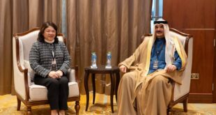 أمين عام النواب يلتقي بنائبة الأمين العام لمجلس النواب التايلندي