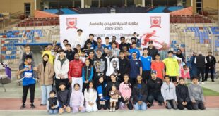 البسيتين يتوج ببطولتي الشباب والأشبال للميدان والمضمار