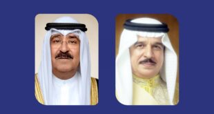 الملك يعزي أمير دولة الكويت في وفاة الشيخ سلمان حمود السلمان الحمود الصباح