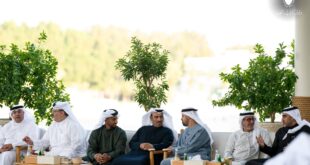 ولي العهد رئيس مجلس الوزراء يلتقي رئيس دولة الإمارات